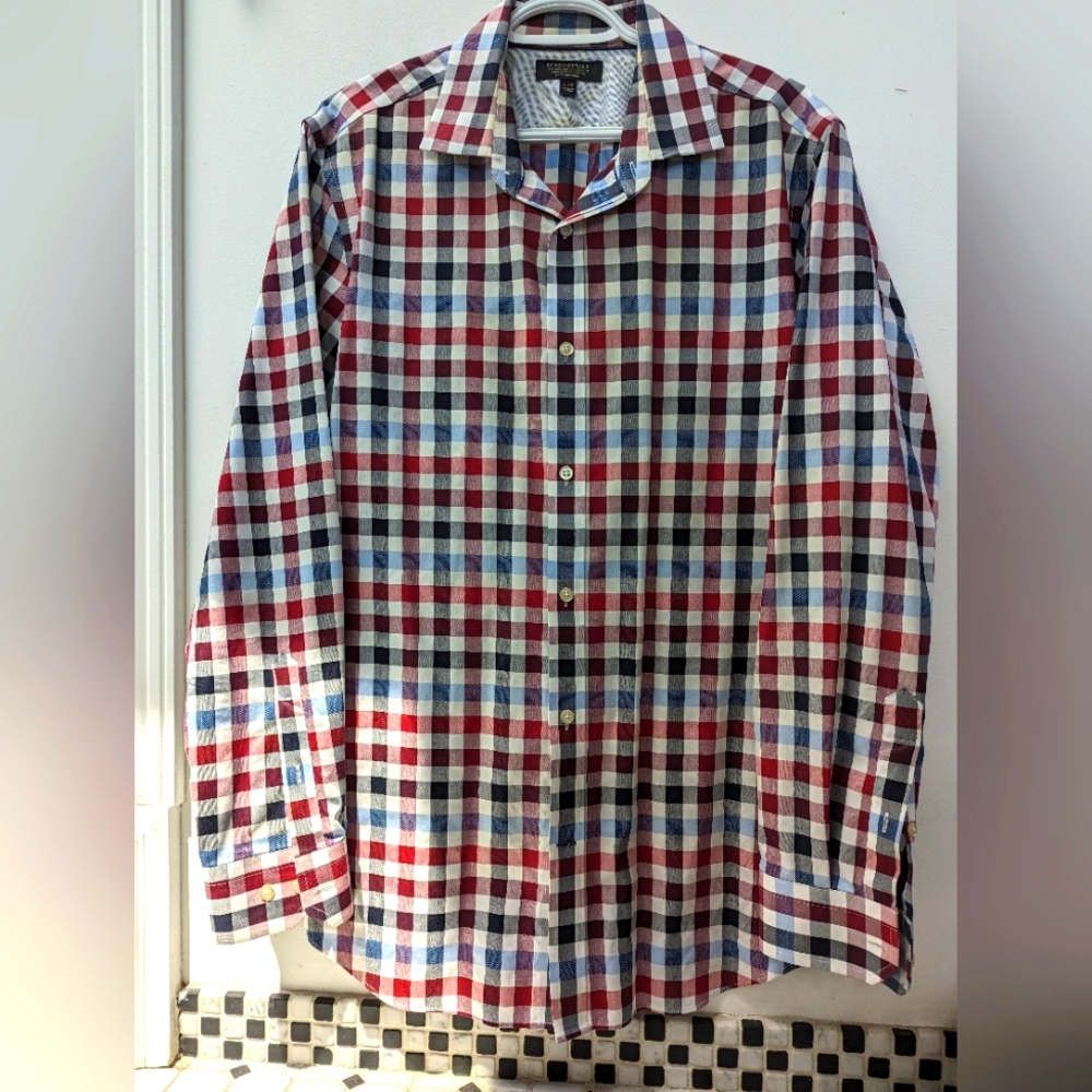 Banana Republic non-iron taylored slim fit shirt